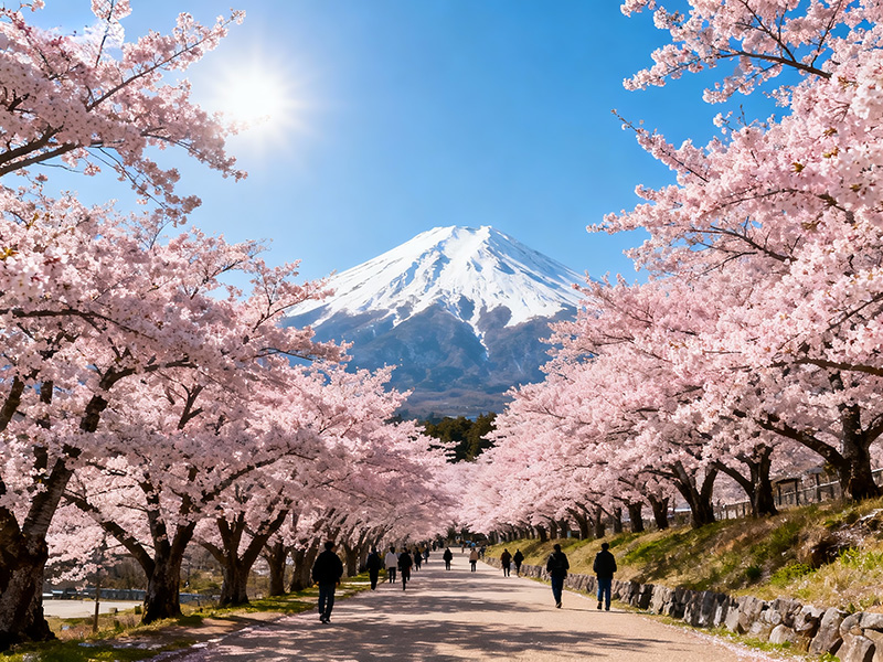 櫻雪飛舞～東北雪之迴廊‧會津鐵道賞櫻列車‧櫻百選鶴之城‧三春