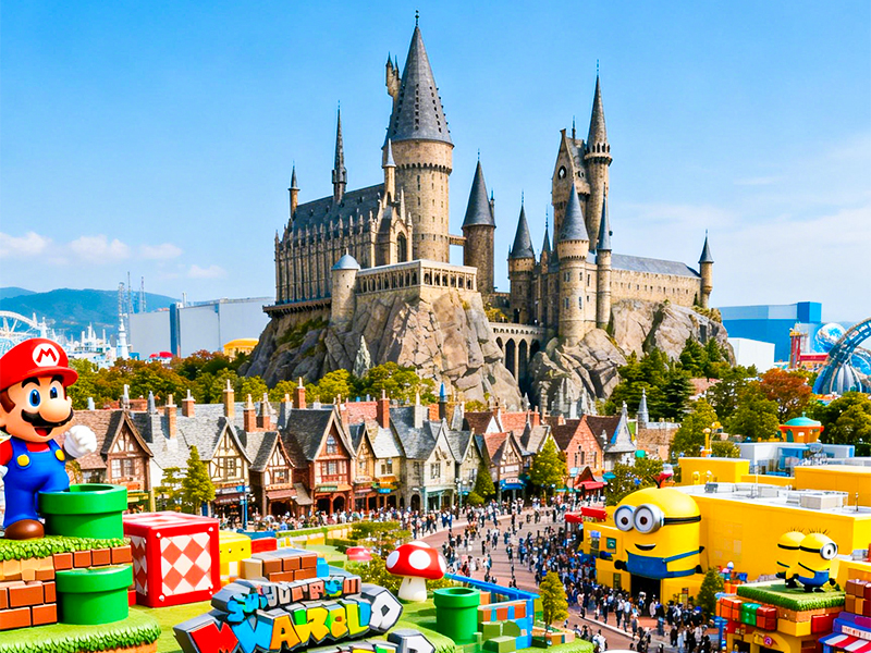 大阪 暑期限定！環球影城_須磨海洋世界｜關西海陸樂園五日