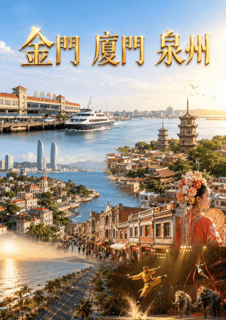 金廈泉州靈玲馬戲五日-小三通自由行