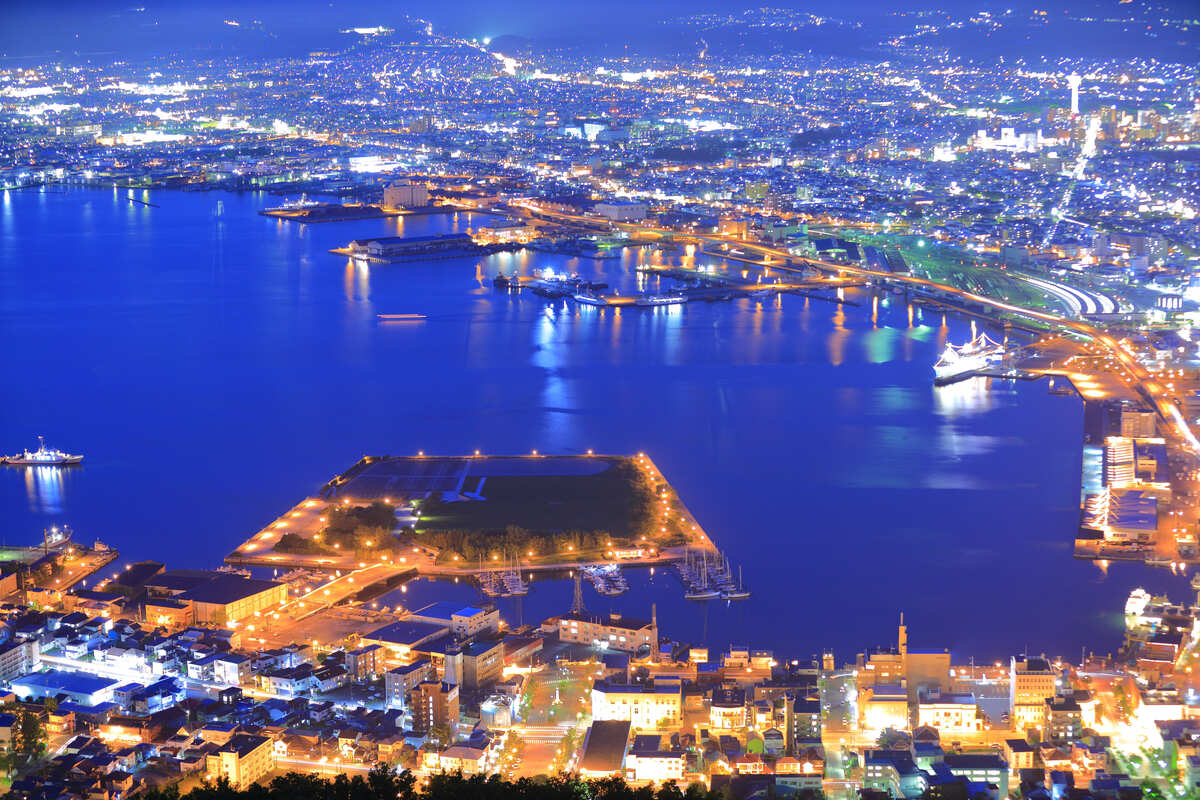 北海道洞爺函館百萬夜景登別地獄谷5日