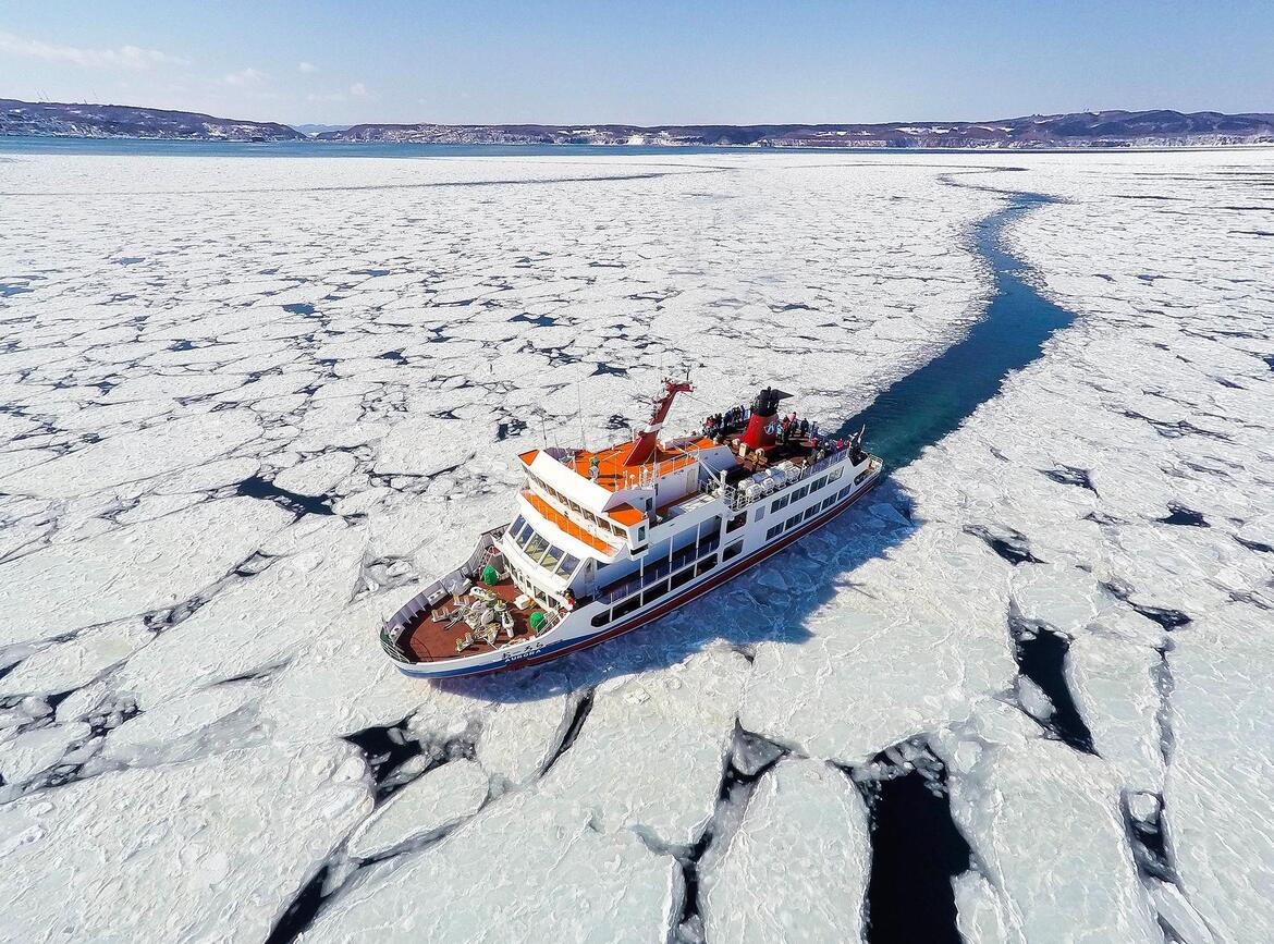 北海道破冰船玩雪三合一銀河流星瀑布五日
