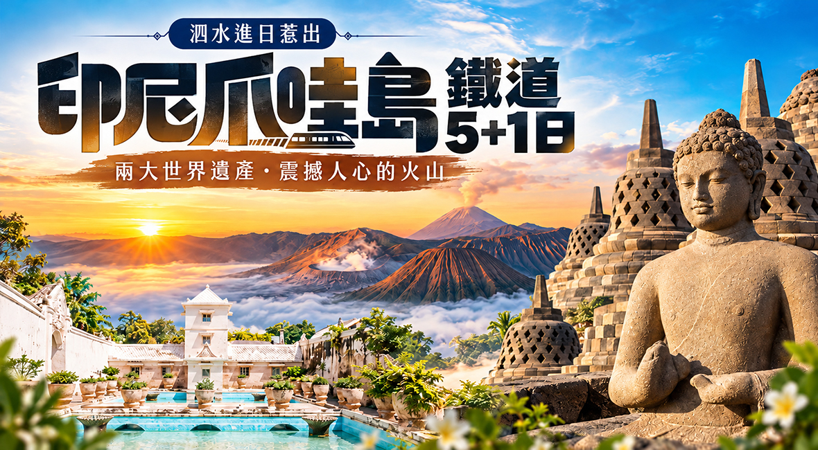 印尼爪哇島鐵道5 1日