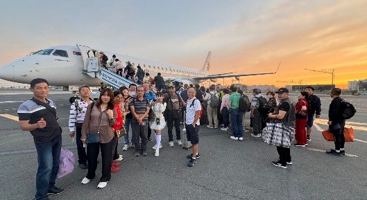 伊爾庫茨克機場搭機