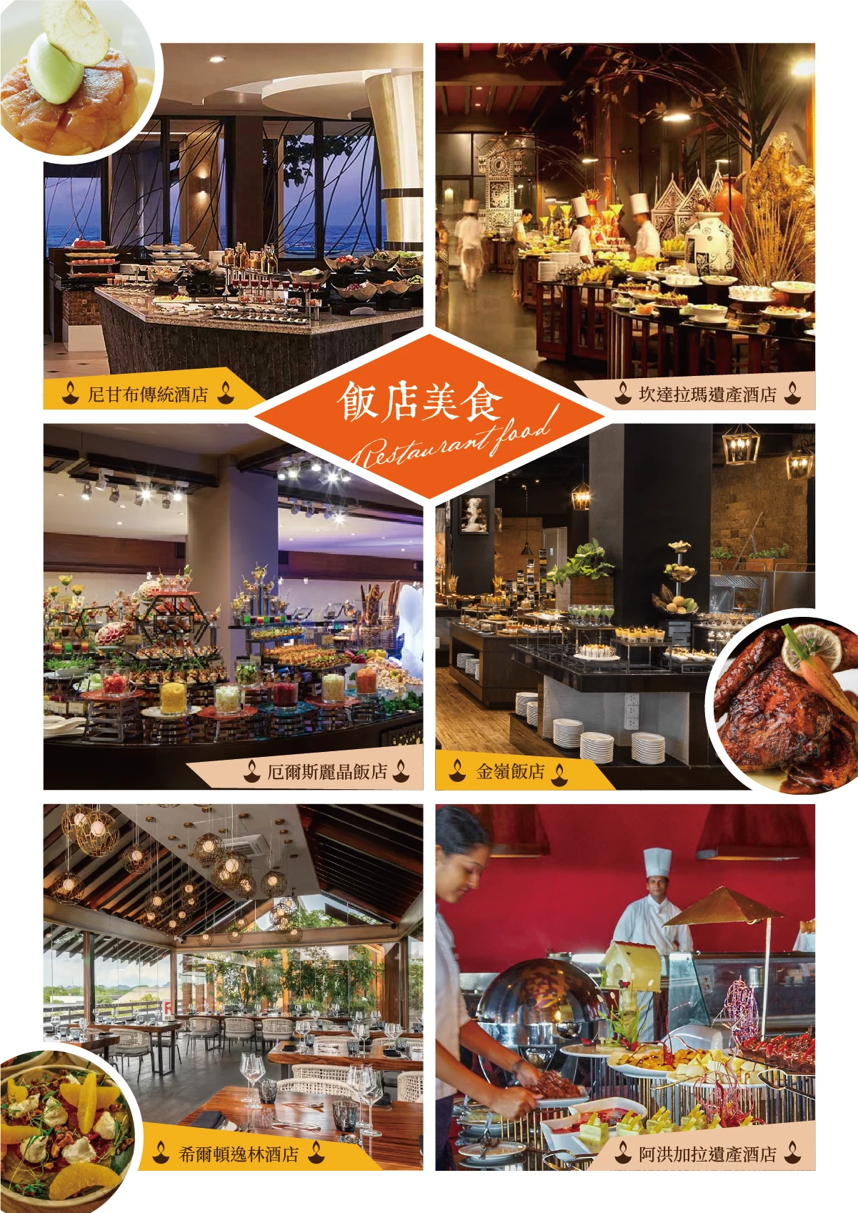 斯里蘭卡飯店美食