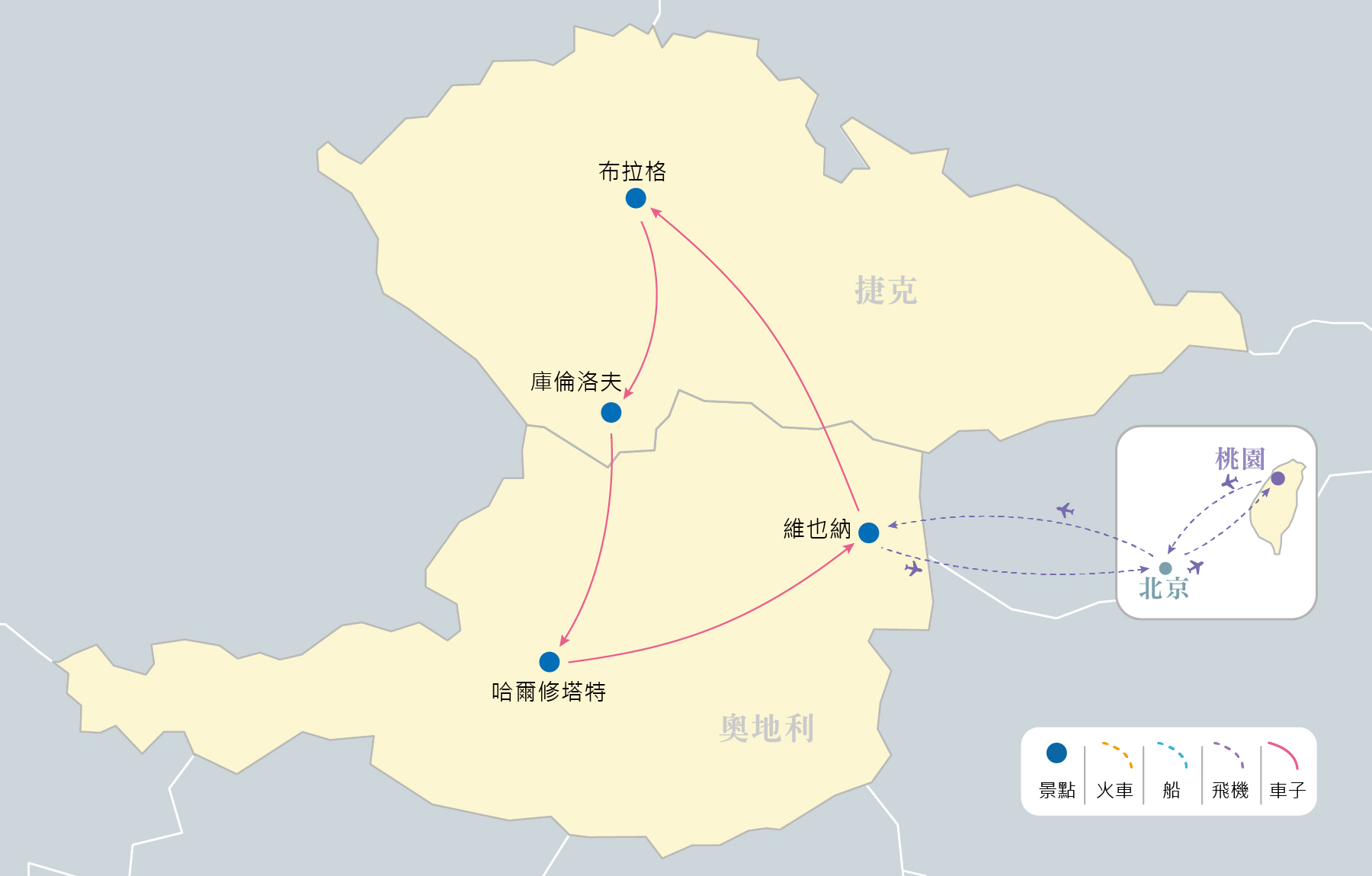 行程地圖