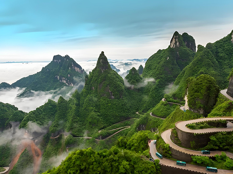 嚴選湘西秘境張家界.鳳凰古城.天門山.玻璃橋.72奇樓璀璨8日-自由行