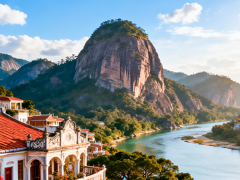 暢遊夷廈六日~武夷山景.九曲溪竹筏漂流.印象大紅袍-自由行
