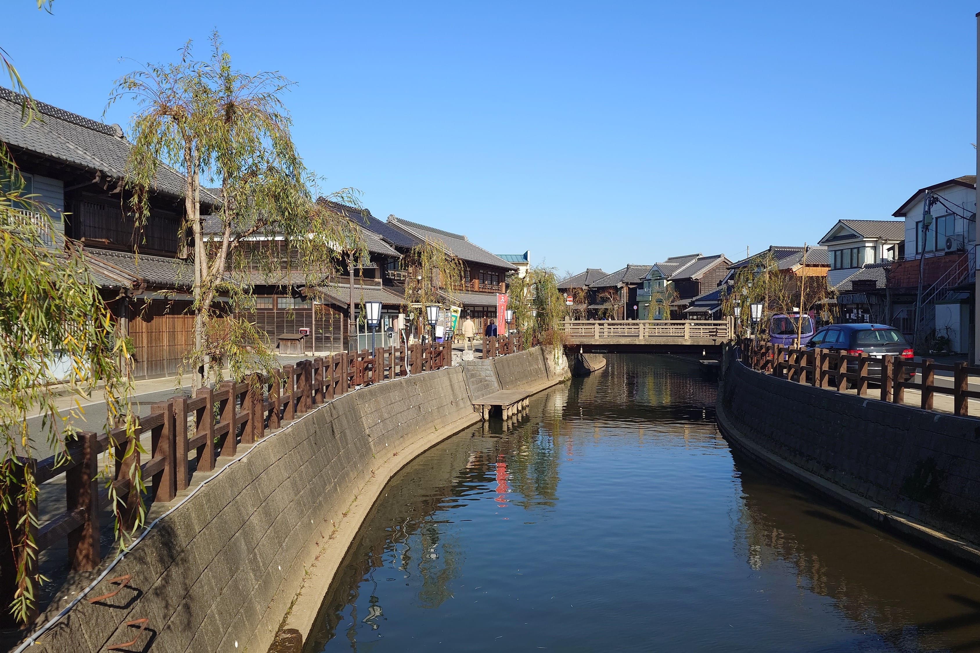 佐原町，重要傳統建築群保存地區，百年木造老屋，佐原小野川，北江戶，小野川，江戶