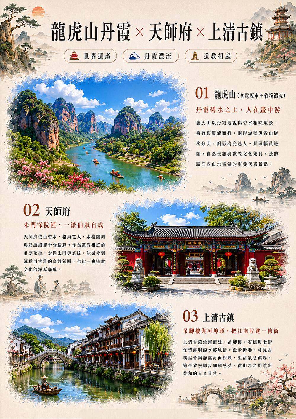 賞楓曬秋品蟹/廬山/景德鎮/婺女洲/篁嶺/望仙谷/龍虎山/杭州