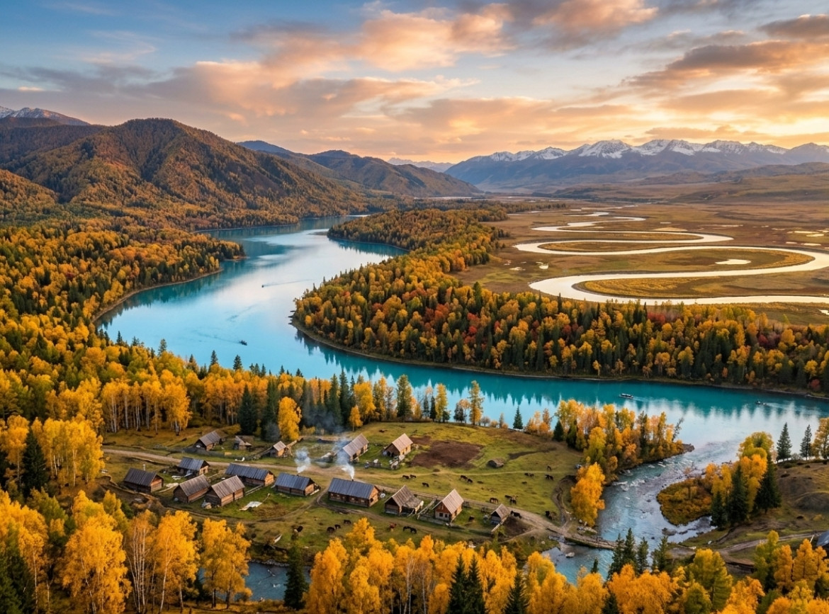 《素易遊》9/11【北疆秘境+青島15天】禾木村．喀納斯湖．塞里木湖．巴音布魯克草原．獨庫公路 文化參訪｜無購物站